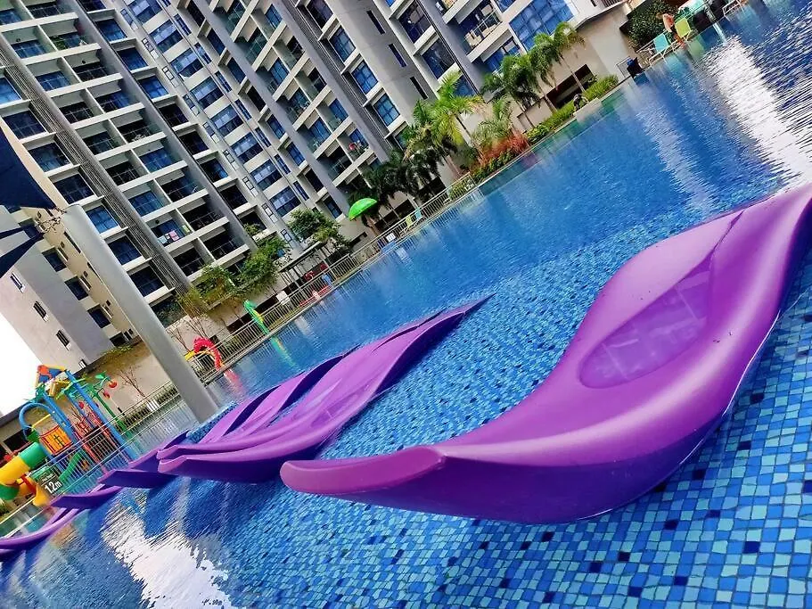 Appartamento Atlantis Residence Melaka-2Bedroom-8Pax-Free Wifi Malesia