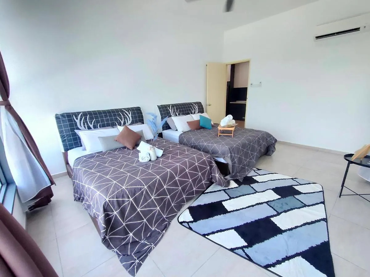 Appartamento Atlantis Residence Melaka-2Bedroom-8Pax-Free Wifi