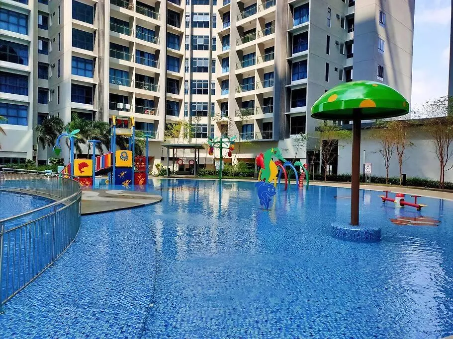 Apartment Atlantis Residence Melaka-2Bedroom-8Pax-Free Wifi