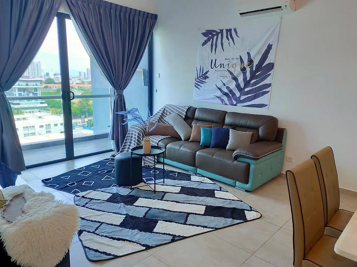 Atlantis Residence Melaka-2Bedroom-8Pax-Free Wifi Apartment Malacca
